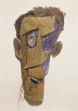 Masque (portrait de Tzara), Marcel Janco, 1919