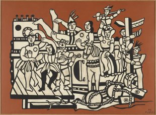 La grande parade, Fernand Léger, 1953