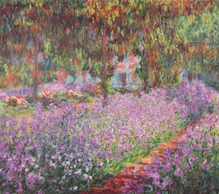 Le Jardin de l’artiste à Giverny, Claude Monet, 1900